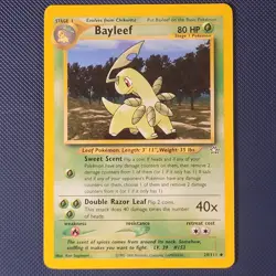 Bayleef 29/111 - Neo Revelation - Uncommon Vintage WOTC Pokemon Card - NM - Image 1