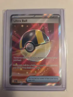 Pokemon TCG Ultra Ball Full Art Ultra Rare 264/217 NM Ascended Heroes - Image 1