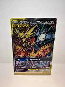 Moltres & Zapdos & Articuno GX SM210 Holo Promo Sun & Moon Promo Pokemon NM - Image 1