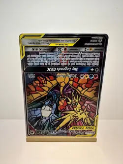 Moltres & Zapdos & Articuno GX SM210 Holo Promo Sun & Moon Promo Pokemon NM - Image 2