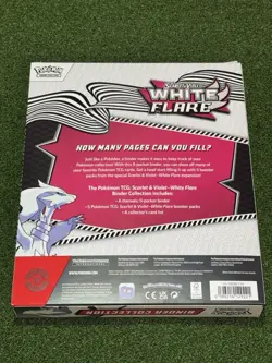 Pokemon TCG: Scarlet & Violet White Flare Binder Collection | NEW |Ships Today! - Image 2