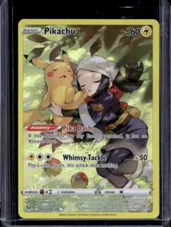 2022 Pokemon SWSH Lost Origin Pikachu Trainer Gallery #TG05/TG30 - Image 1