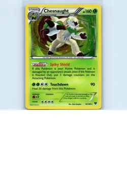 Pokemon tcg Blister Exclusives Chesnaught Lightly played - Image 1