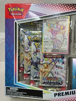 POKEMON SCARLET & VIOLET: PRISMATIC EVOLUTIONS PREMIUM FIGURE COLLECTION BOX - Image 2