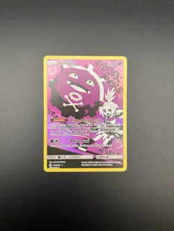 Pokemon TCG Koffing (Secret) 243/236 Sm-Cosmic Eclipse Holo - Image 1