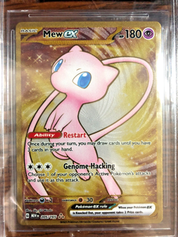 Mew EX Gold Metal Promo #205|BGS MINT 9|STRONG SUBGRADES|S&V 151 UPC|Pokemon TCG - Image 2