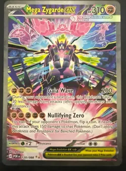 Pokemon TCG Perfect Order Mega Zygarde EX SIR 120/80 Pack Fresh NM Clean! - Image 1