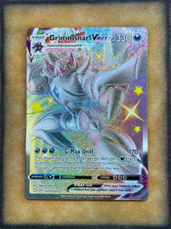 Pokemon Grimmsnarl VMax SV117/SV122 Shining Fates Shiny Vault Shiny Holo Rare NM - Image 1