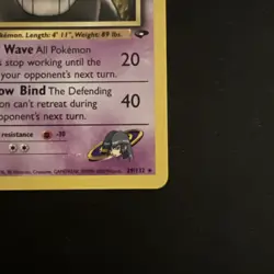 Pokemon Sabrina's Gengar 29/132 Rare Lightly Played - Image 3