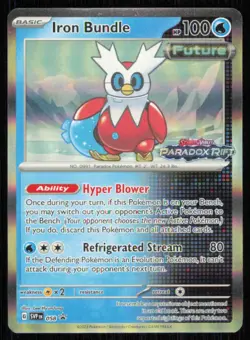 Iron Bundle (Prerelease) 058 Holo Promo Scarlet & Violet Promo Pokemon Holo LP - Image 1