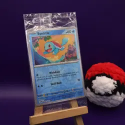 Squirtle - Pokemon Center Stamped Promo - 007/165 - 151 - SEALED - Image 1