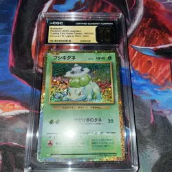 🌿🌿🌿 CGC 10 Pristine Bulbasaur 001/032 HOLO RARE Japanese Classic Collection - Image 2