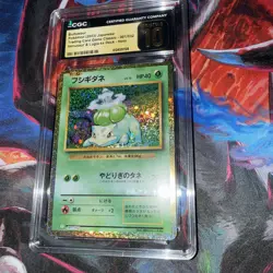 🌿🌿🌿 CGC 10 Pristine Bulbasaur 001/032 HOLO RARE Japanese Classic Collection - Image 3