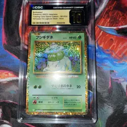 🌿🌿🌿 CGC 10 Pristine Bulbasaur 001/032 HOLO RARE Japanese Classic Collection - Image 5