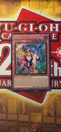 Yu-Gi-Oh Dark Magician Girl the Magician’s Apprentice ALIN-EN004 Secret Rare NM - Image 1