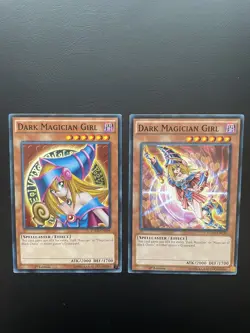 Yugioh Dark Magician Girl YGLD-ENA04 + YGLD-ENC10 1st Edition Common HP - Image 1