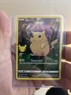 Pokemon Pikachu 005/025 Celebrations Holo Rare 60 HP Gnaw Thunder Jolt - Image 1