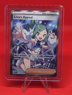 Pokemon TCG Lisia's Appeal 234/191 Sv08: Surging Sparks Holo - Image 1