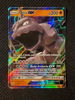 Pokemon TCG Onix GX 36/68 Ultra Rare Hidden Fates - Image 1