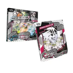 Pokemon White Flare Binder & Unova Poster Collection Sam's Club Exclusive (NEW) - Image 1