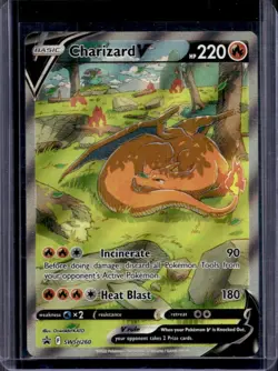 2019-2023 Pokemon SWSH Black Star Promos Charizard V Ultra Premium #SWSH260 - Image 1