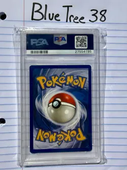 1999 POKEMON FOSSIL #15 ZAPDOS-HOLO PSA 7 - Image 2