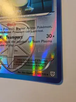 Pokemon TCG Snorlax 101/135 2012 Plasma Storm Reverse Holo - Image 4