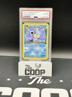 2000 Pokemon TCG Rocket Dark Blastoise 1st Edition PSA 8 #20/82 - New slab - Image 1