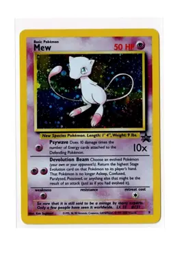 Pokemon TCG Mew (9) #09/53 WoTC Promo - Image 1