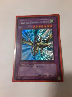 Gaia the Dragon Champion LOB-125 The Legend of Blue Eyes White Dragon Unlimited - Image 1