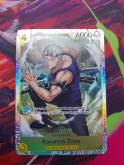 Roronoa Zoro SR OP15-113 ENGLISH ONE PIECE Card Adventure on KAMI’s Island OP15 - Image 1