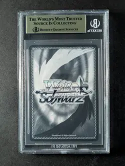 2024 Weiss Schwarz SAKURABA SEIRA #W117-004SP Foil & Signed Japanese BGS 10 - Image 2