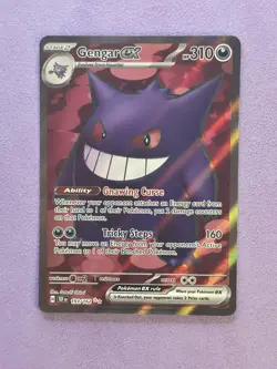 Gengar EX 193/162 Temporal Forces Ultra Rare Pokemon Card - Image 1