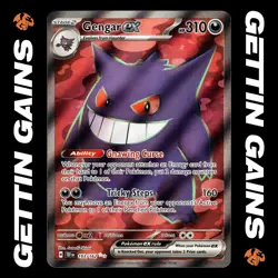 Gengar ex - 193/162 - Ultra Rare - Temporal Forces - Pokemon Card - NM/M - Image 1