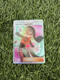 Sabrina's Suggestion - 181/181 - Pokemon Team Up Sun & Moon Full Art Card - Image 2