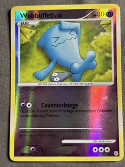 Pokemon TCG: Wobbuffet 41/130 (2007) Diamond & Pearl • Reverse Holo Card - Image 1