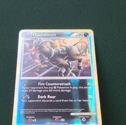 Pokemon TCG Houndoom 10/95 2011 Reverse Holo Dark Stage 1 Card 90 HP - Image 2