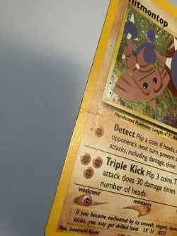 Hitmontop - 3/75 - Neo Discovery Holo Rare WOTC Pokemon Card - HP - Image 3