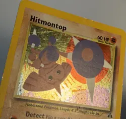 Hitmontop - 3/75 - Neo Discovery Holo Rare WOTC Pokemon Card - HP - Image 5