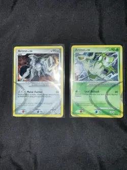 Pokemon TCG Arceus Set AR9 & AR2 Basic Cards 2009 Nintendo Lot English - Image 1
