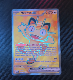 Pokemon Meowth EX XY 107/088 Full Art Ultra Rare Holo Card English - Image 1