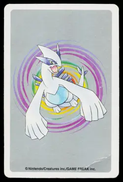 Ampharos King of Diamonds Pokemon Silver Deck Playing Cards Heavily Played - Image 2