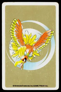 Flaaffy 5 of Diamonds Pokemon Gold Deck Playing Card Heavily Played - Image 2