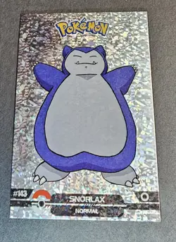 SNORLAX - POKEMON BLACK DARK CRYSTAL CARD COLLECTION HOLO - Image 1