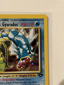 Pokemon TCG Misty's Gyarados Holo Rare 13/132 Gym Challenge NM English Card - Image 3