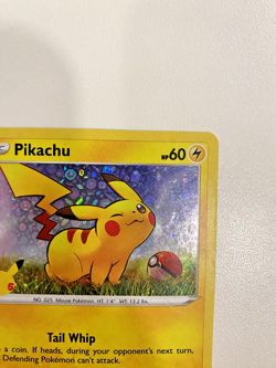 Pikachu SWSH039 SWSH: Sword & Shield Promo Cards Holo HP - Pokemon Card - Image 5
