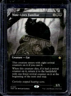 2024 Magic MTG Foundations Nine-Lives Familiar Foil #0321 - Image 1