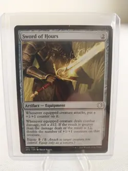 MTG Magic the Gathering Sword of Hours Commander: Forgotten Realms (#61) NM - Image 1