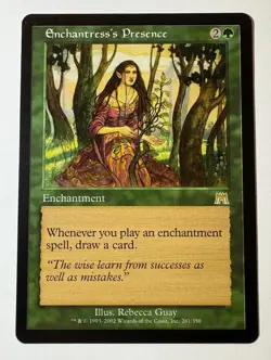 MTG Enchantress's Presence - Onslaught - NM - Image 1
