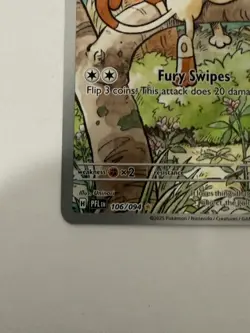 Meowth IR 106/094 - Phantasmal Flames - Illustration Rare Pokemon Card - Image 5